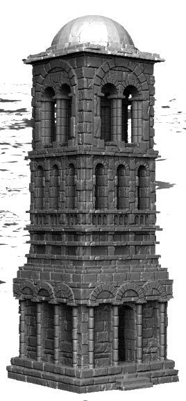 Archer Tower, Tower 2, Arkenfel Tower 2, Tower, Osgiliath Tower 2, 28mm Terrain