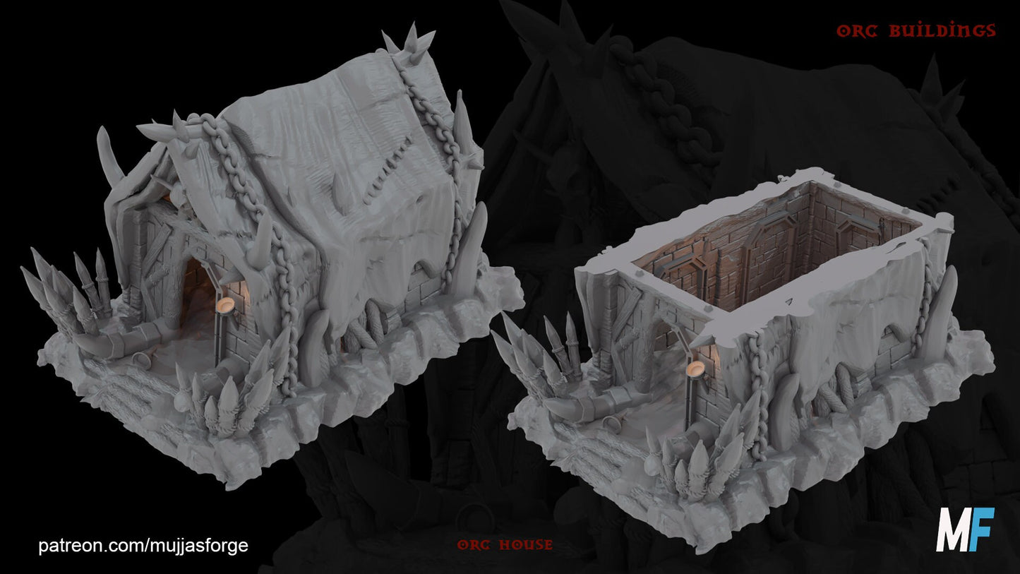 Orc House, Orc Encampment, Orc Settlement