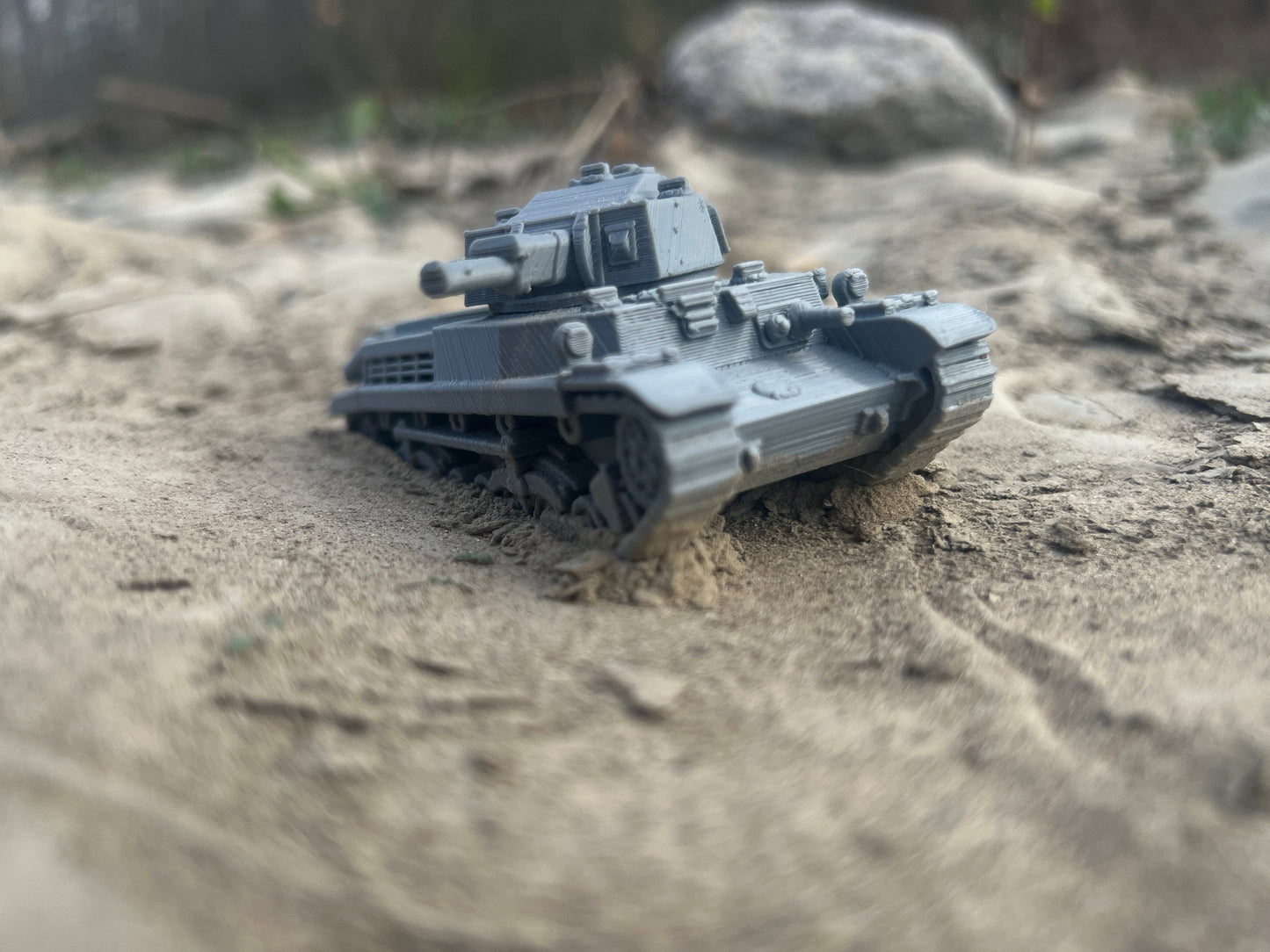 Turan tank, World war 2, Post War tank, Hungarian tank, tabletop gaming, tabletop terrain, Tank destroyer,