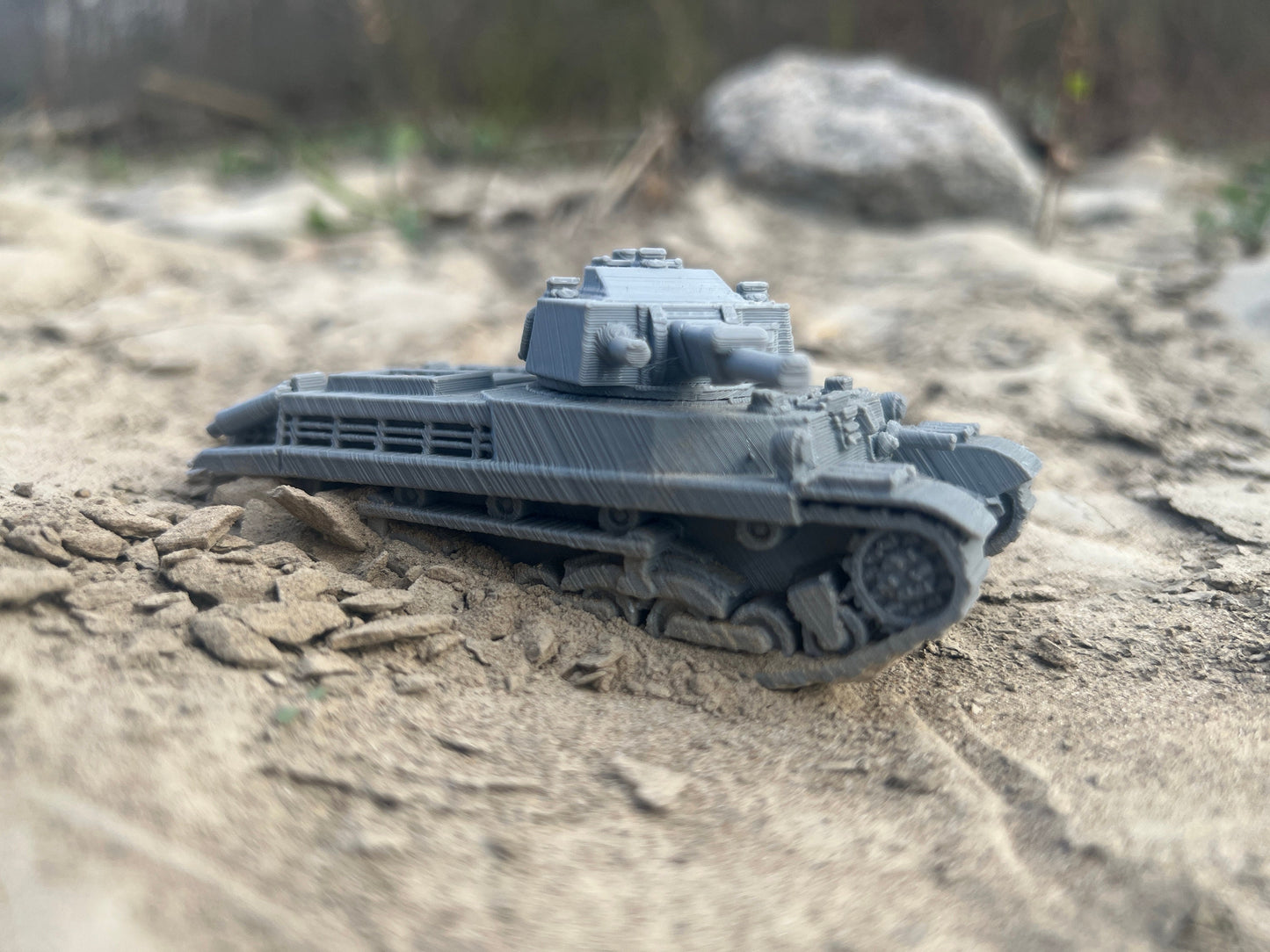 Turan tank, World war 2, Post War tank, Hungarian tank, tabletop gaming, tabletop terrain, Tank destroyer,