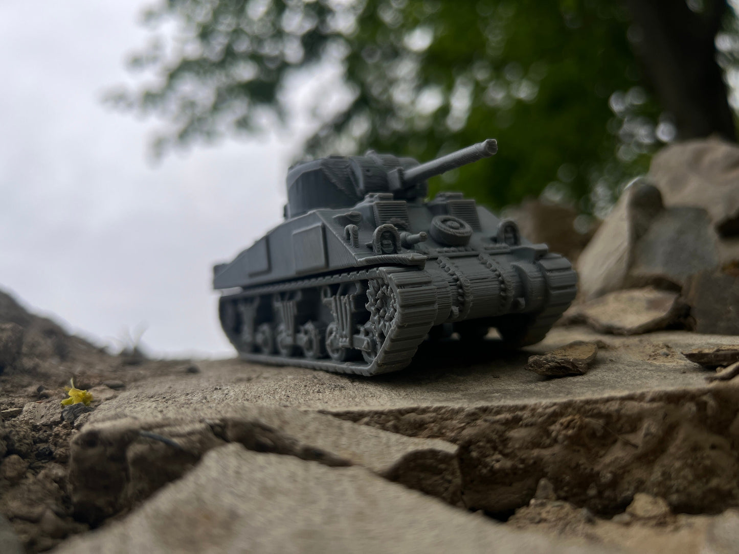 M4A3 Sherman, Tank, , Modern warfare, Tabletop terrain, WW2,