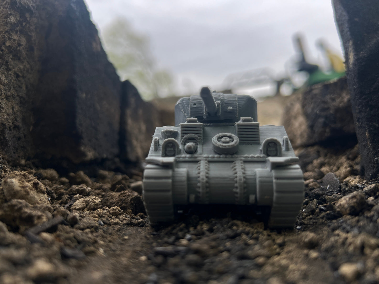 M4A3 Sherman, Tank, , Modern warfare, Tabletop terrain, WW2,