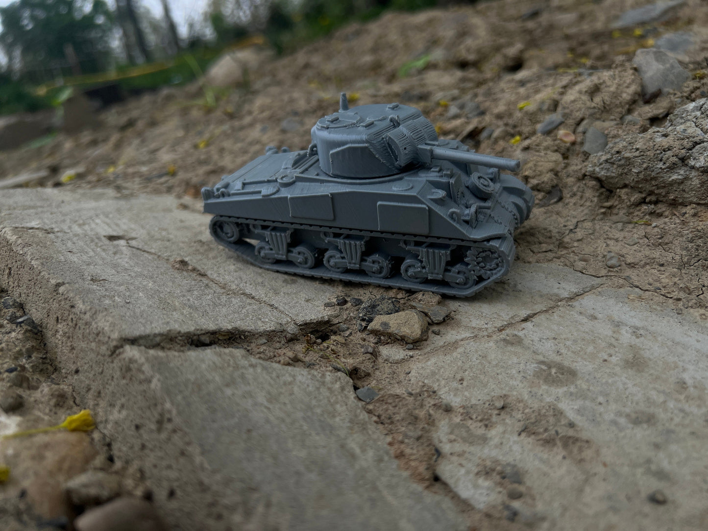 M4A3 Sherman, Tank, , Modern warfare, Tabletop terrain, WW2,