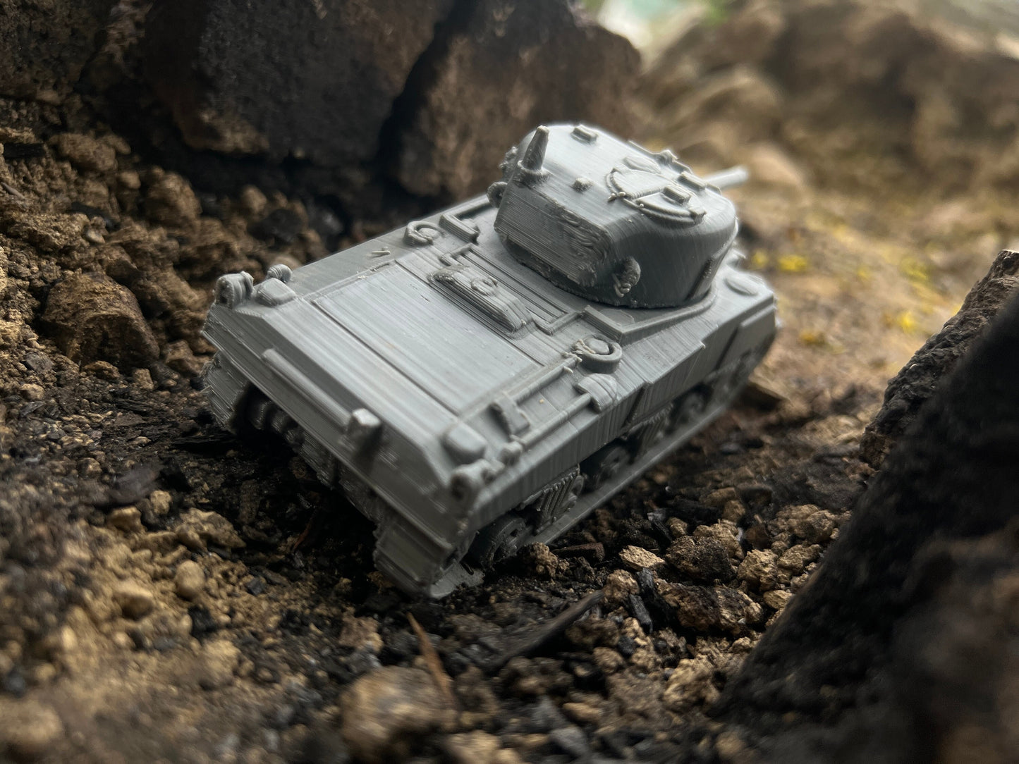 M4A3 Sherman, Tank, , Modern warfare, Tabletop terrain, WW2,