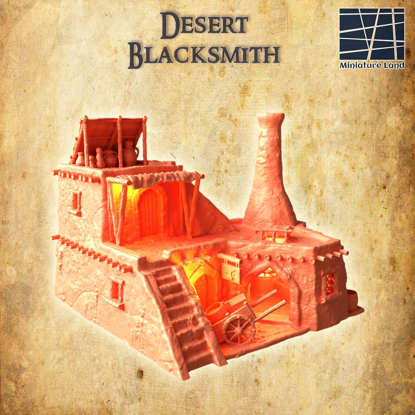 DnD Miniature, 40k Terrain, Train Terrain, Tabletop Town, Tabletop Game, Dnd Table, DND Terrain, DND Miniatures, gaming terrain, 28mm Castle, 28mm Terrain, warhammer, time keeper
