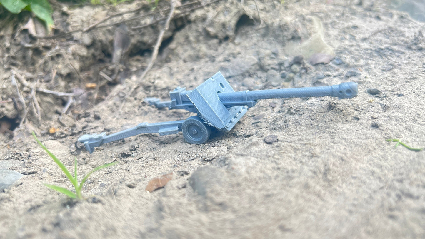 17pdr gun, World war 2, Post War gun, Italian AA, Anti air gun, tabletop gaming, tabletop terrain, warthunder