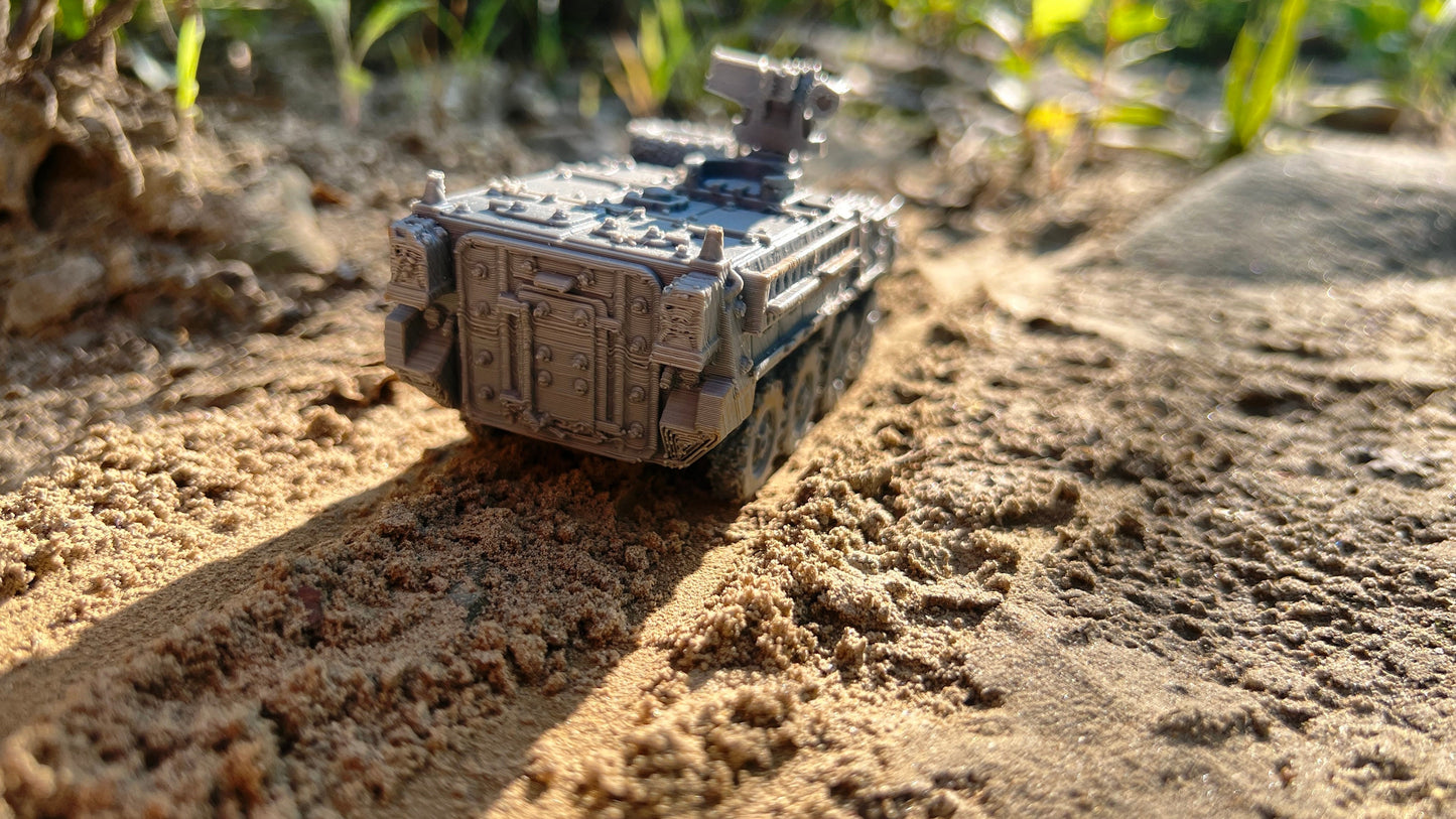 Stryker, M1126 Stryker CROW-J , , Modern warfare, Tabletop terrain, WW2, Modern tank,