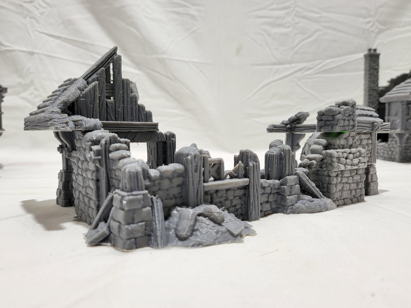 Ruins, Barenfall, Ruin terrain, War Terrain, Dark Realms, Tower, Tower Ruins, Arkenfel, Tower or Sorrow, Warhammer, Dungeons and Dragons, Warhammer Terrain, gift, Terrain Gift, 28mm terrain, Tabletop Terrain