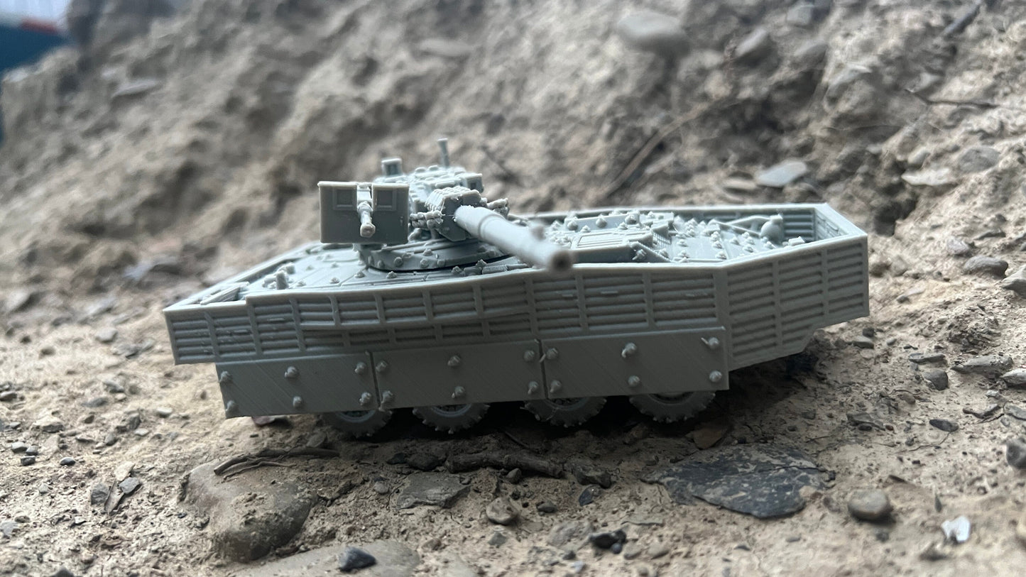 Stryker, M1128 Mobile Gun System with armored slats, , Modern warfare, Tabletop terrain, WW2, Modern tank,