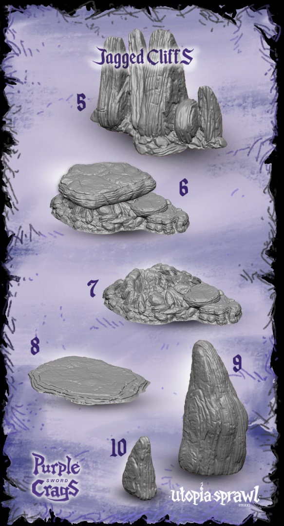 Adventure,Bundle ,Walkways ,Tombs ,Mausoleum ,DND ,DNd Terrain ,tabletop terrain ,terrain ,ruins, crags, slabs, dungeon labs, dungeon, vertical terrain, tabletop terrain, cave system, cavern, rocky terrain, tabletop rocks, dnd terrain, cliffs, slab