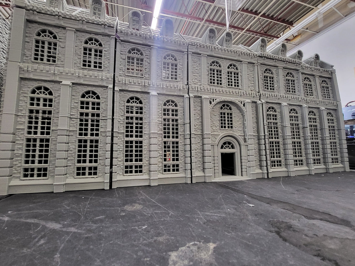 Steampunk Laandan, Long building, Victorian Terrain, modular building, modular terrain