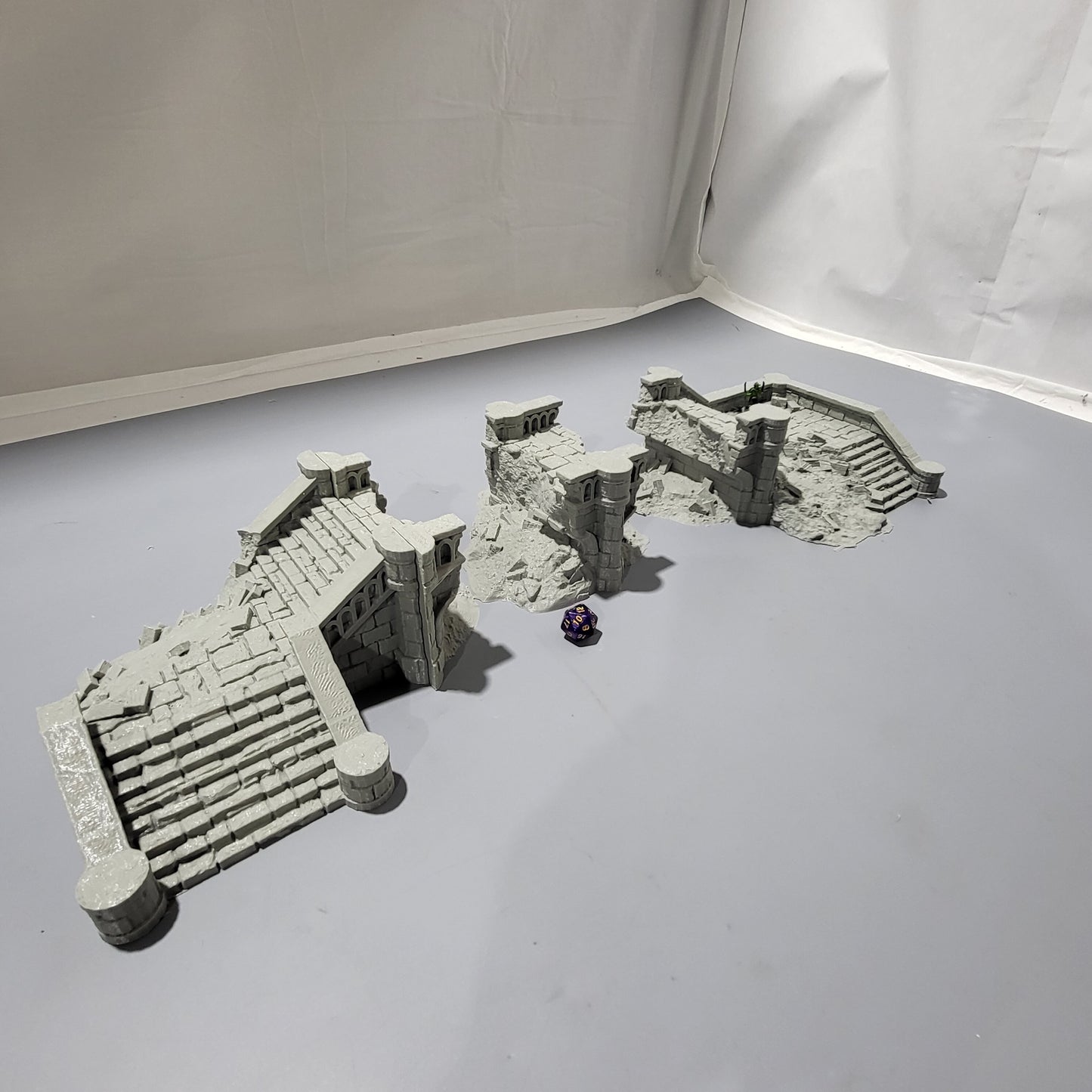 Arkenfel Bridge Ruins, modular Bridge Ruins, Dungeons and Dragons, , Lotr