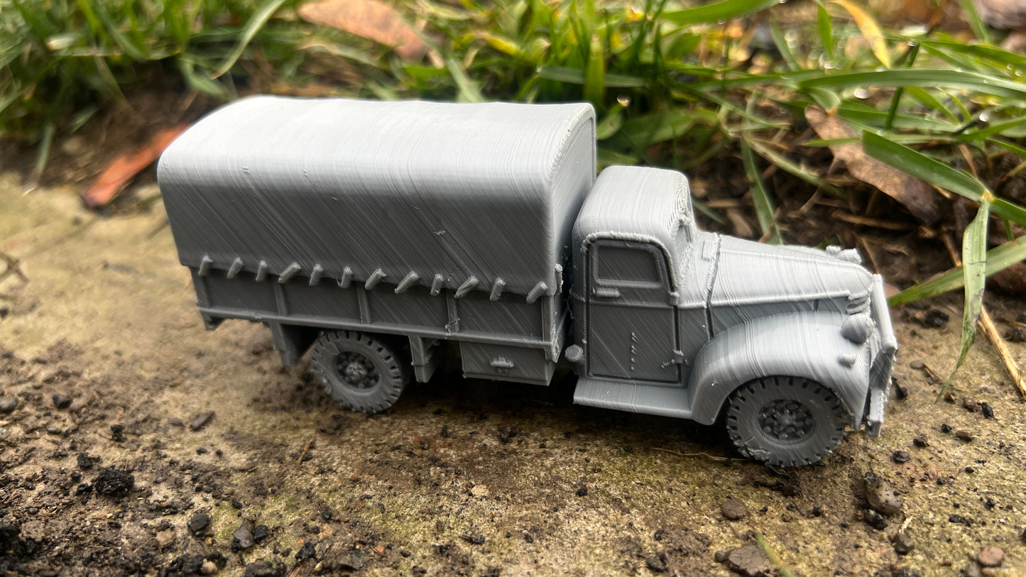 Chevrolet 1542 covered top twin wheel truck, , Modern warfare, Tabletop terrain, WW2, Modern tank,