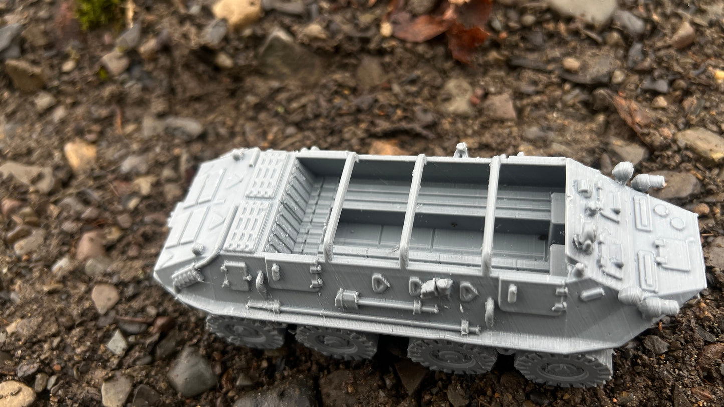 BTR-60, troop transport, cold war tank, cold war, tank, Russian, Tabletop terrain, tabletop gaming,