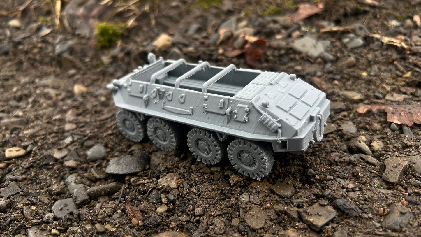 BTR-60, troop transport, cold war tank, cold war, tank, Russian, Tabletop terrain, tabletop gaming,
