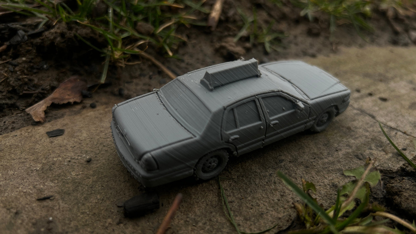 Crown Victoria taxi sedan car, , Modern warfare, Tabletop terrain, WW2, Modern tank,