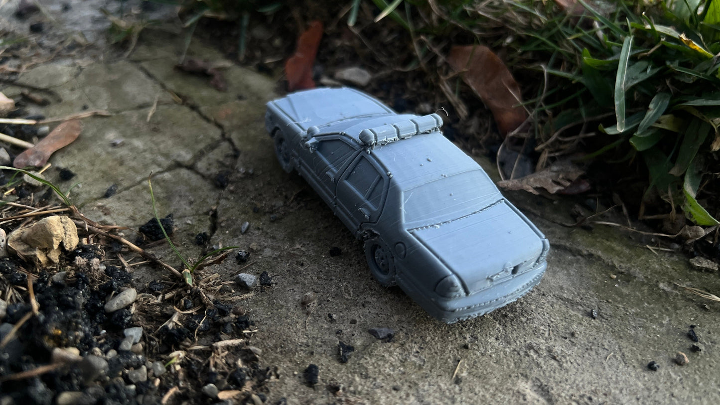 Crown Victoria police car, , Modern warfare, Tabletop terrain, WW2, Modern tank,