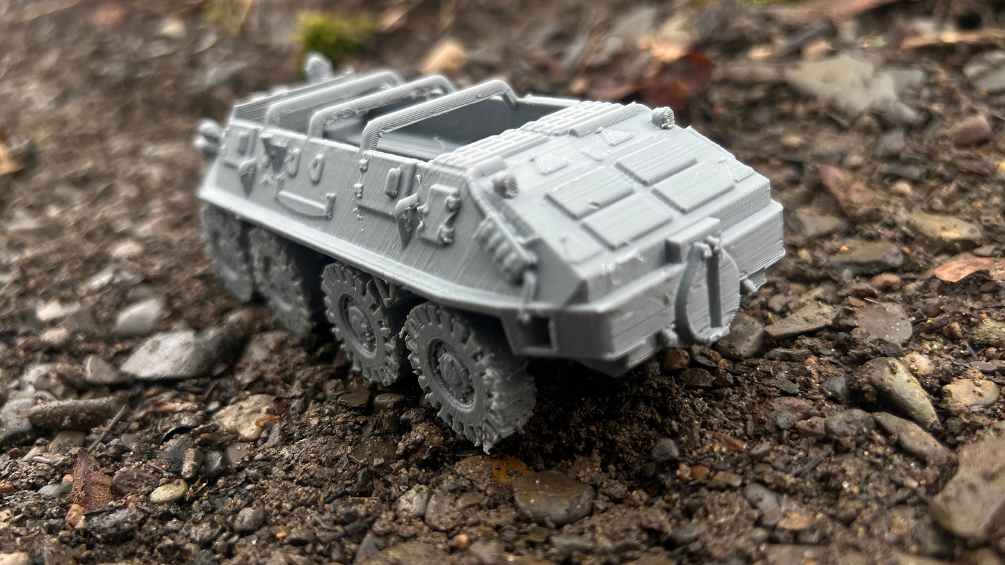 BTR-60, troop transport, cold war tank, cold war, tank, Russian, Tabletop terrain, tabletop gaming,