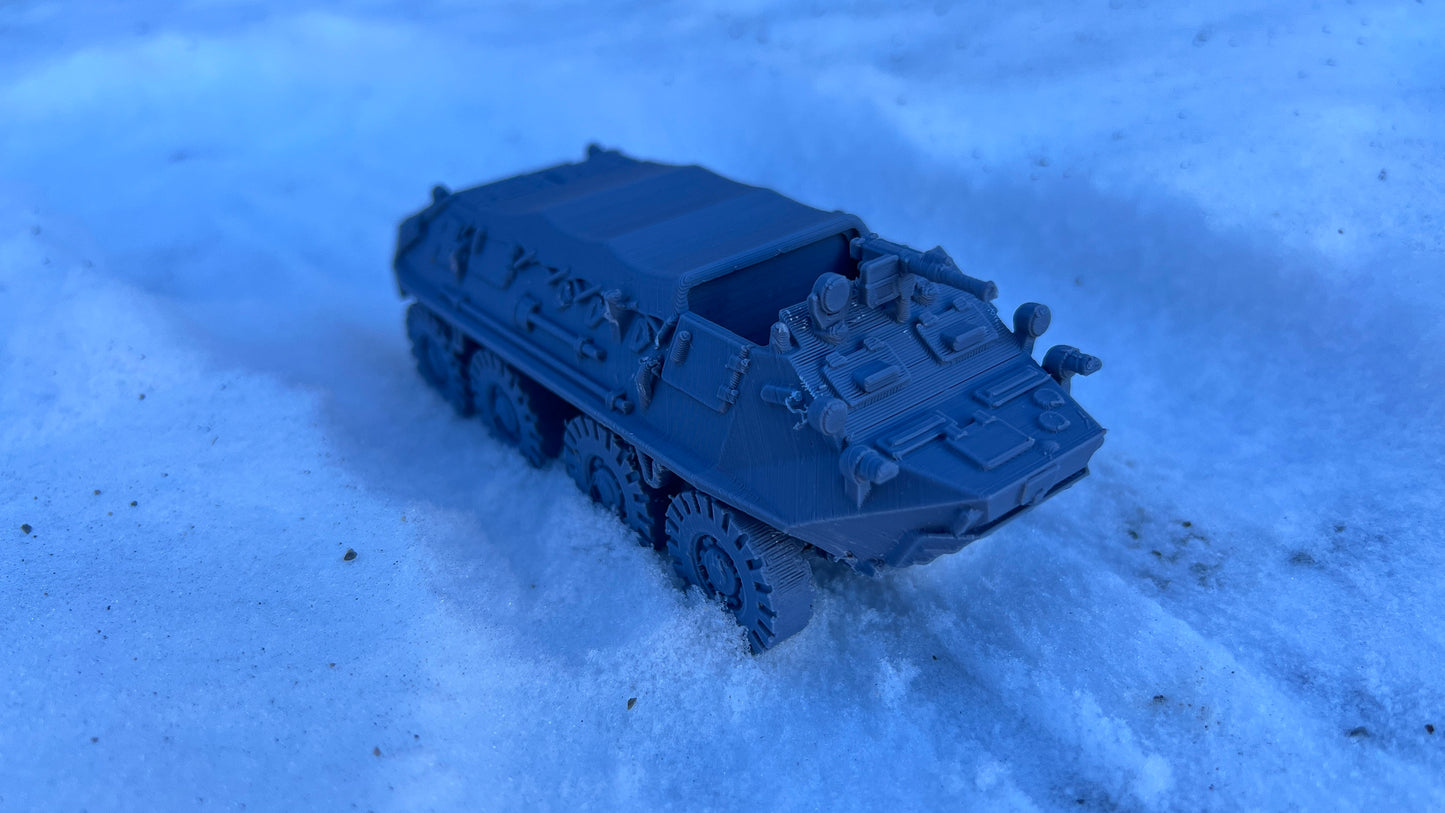 BTR-60, covered top troop transport, cold war tank, cold war, tank, Russian, Tabletop terrain, tabletop gaming,