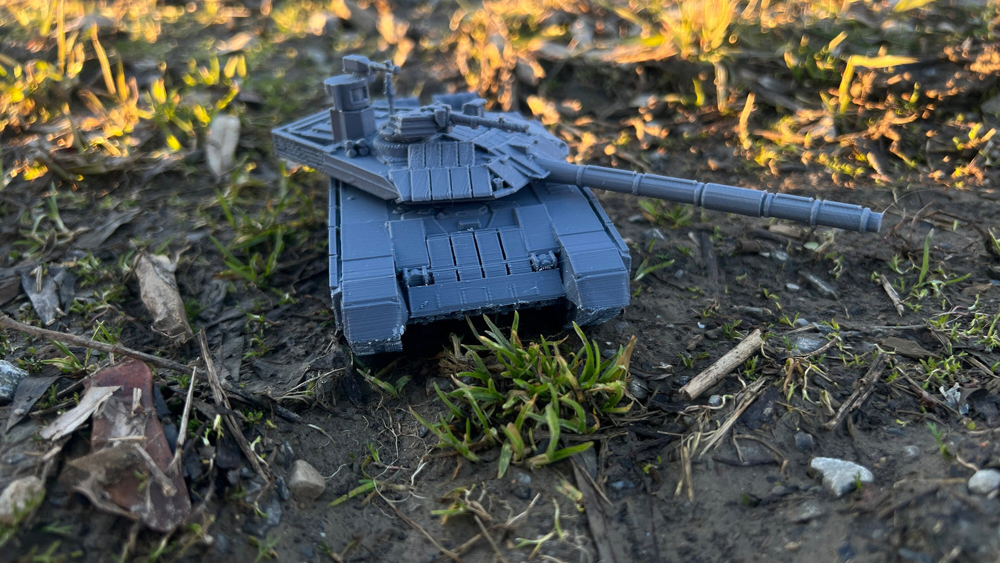 T-90 M Command Tank for Tabletop Wargaming - Cold War to Modern Warfare Model