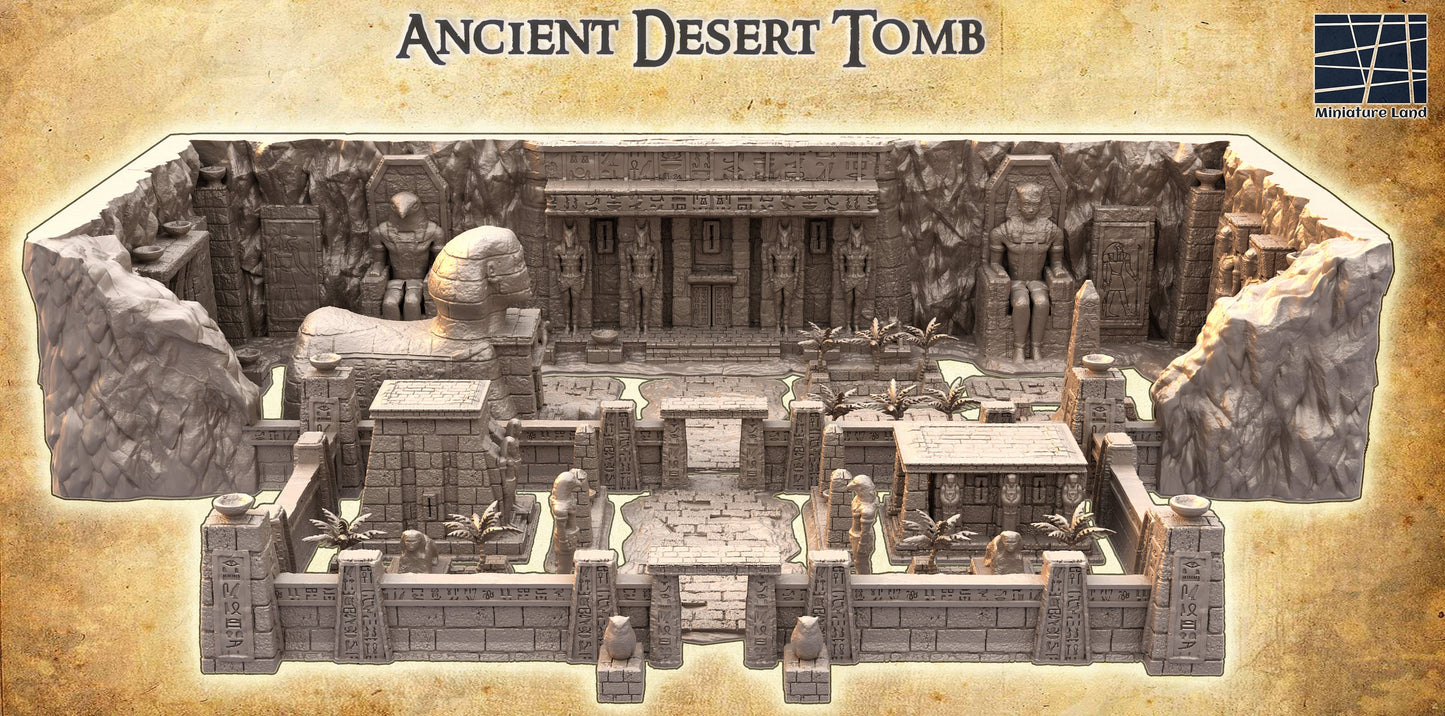 Ancient Desert Tomb 28mm