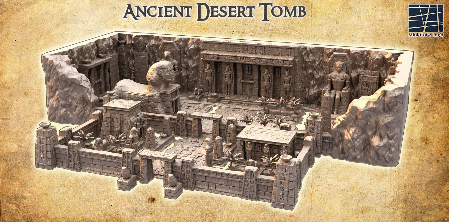 Ancient Desert Tomb 28mm