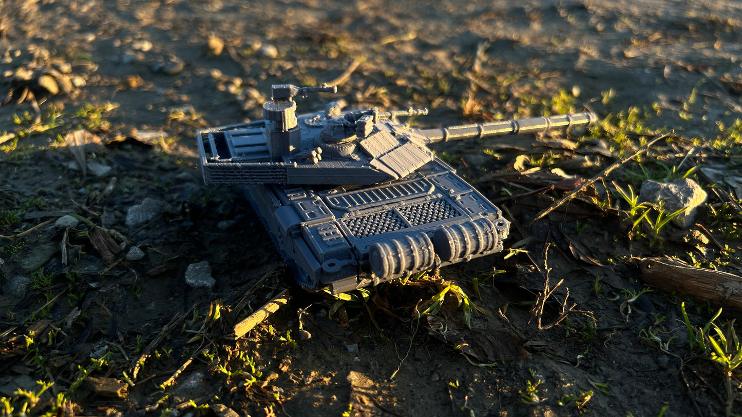 T-90 M Command Tank for Tabletop Wargaming - Cold War to Modern Warfare Model