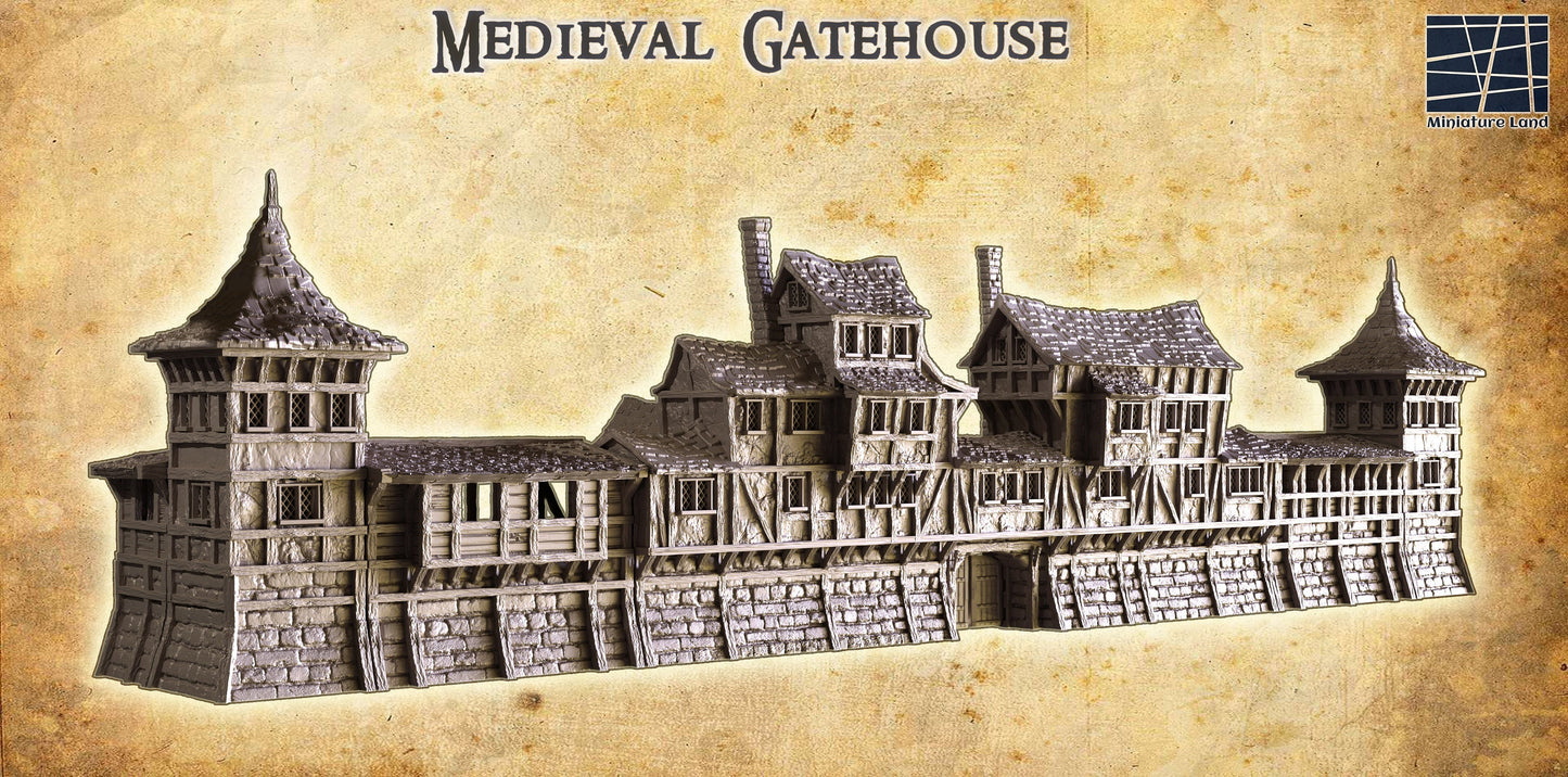 Medieval Gatehouse Set