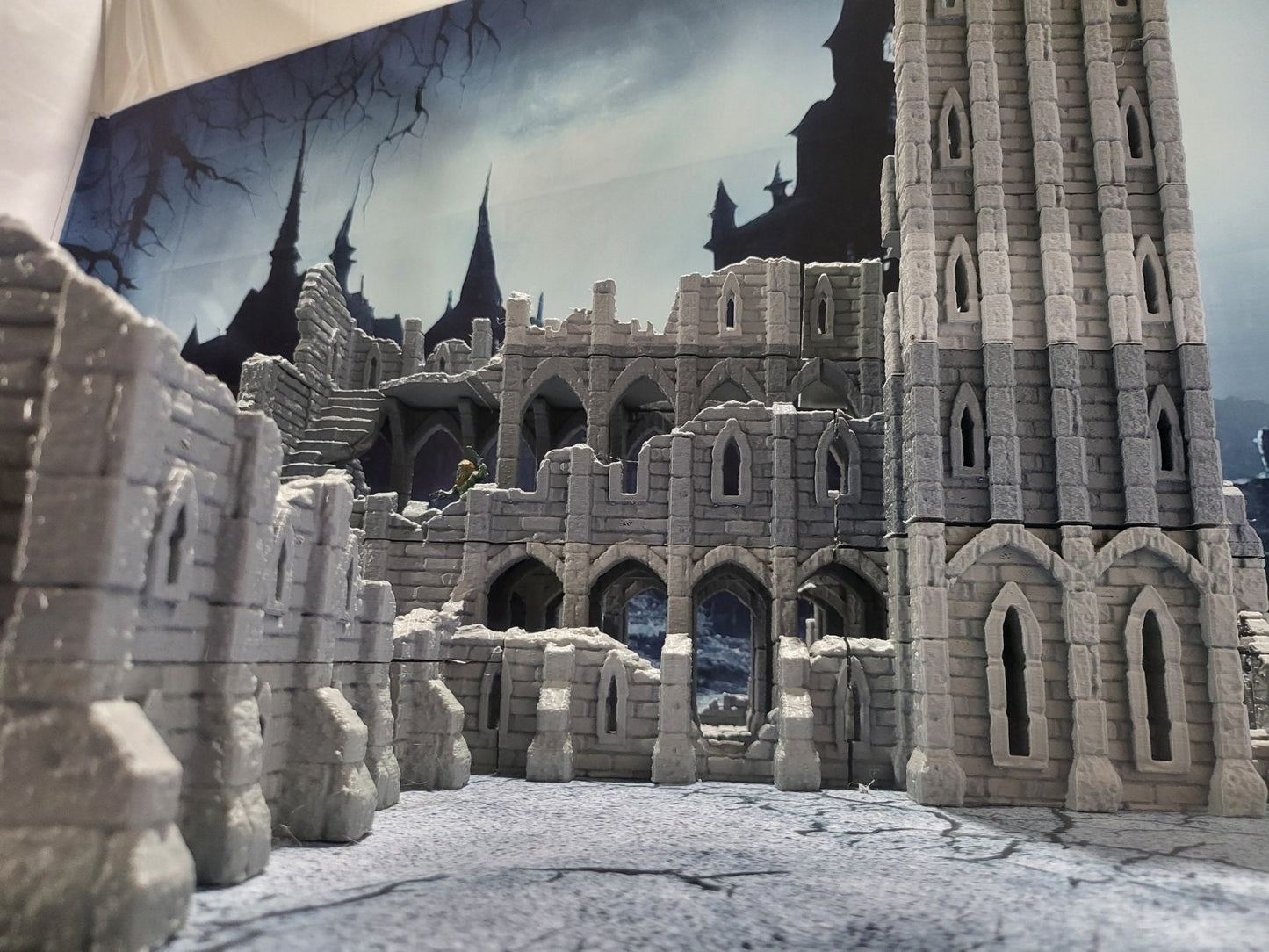 Tabletop, dungeons and dragons, Lord of the rings, ruin, dnd rpg, ruins, temple, d and d games, warhammer, dnd, dnd campaign, grimdark, tabletop terrain, Ruins, Monastery Ruin, The ruin, Church Ruin, Monastery, Death, Osgiliath, large ruin
