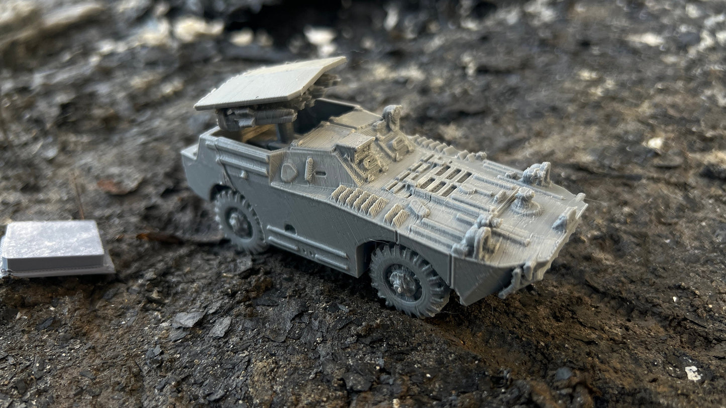 BRDM-1 Sagger, Truck, Soviet Era, Post War, cold war, tabletop gaming, tabletop terrain