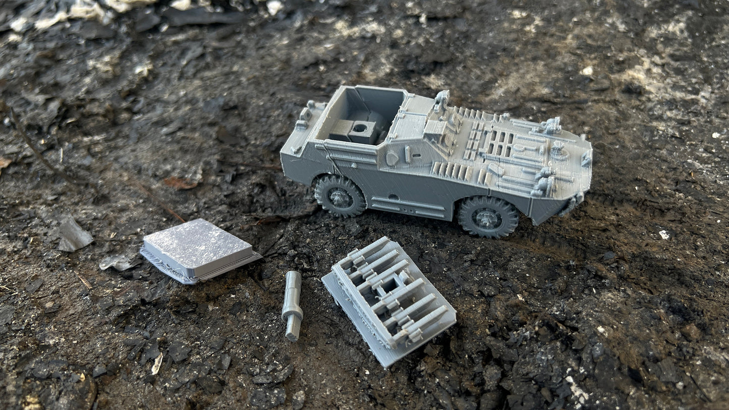 BRDM-1 Sagger, Truck, Soviet Era, Post War, cold war, tabletop gaming, tabletop terrain