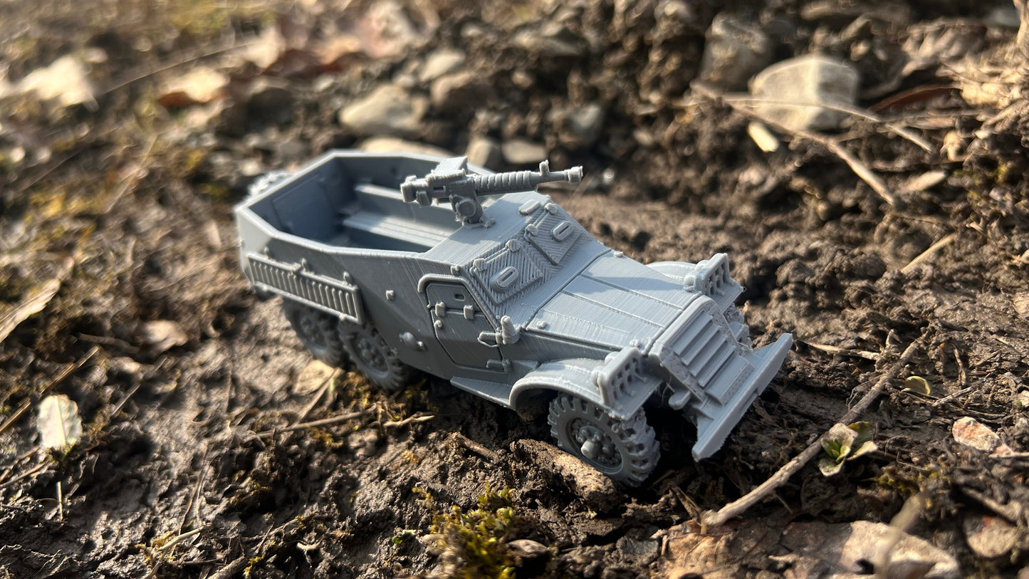 BTR-152 sandguards, Truck, Soviet Era, Post War, cold war, tabletop gaming, tabletop terrain