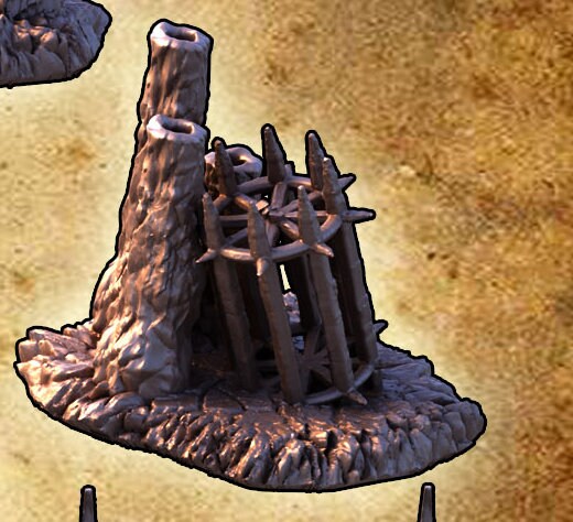 Tabletop Terrain, Mordheim, D&D, Pirate, Tower, Ruin, Ruined, houses, Tabletop, Fantasy Terrain, Town Set, Town and Market, Mordheim Set, Wargaming, Dungeons and Dragons, Lord of the rings, RPG Set, Village Set, Chaos, small town, Market, town