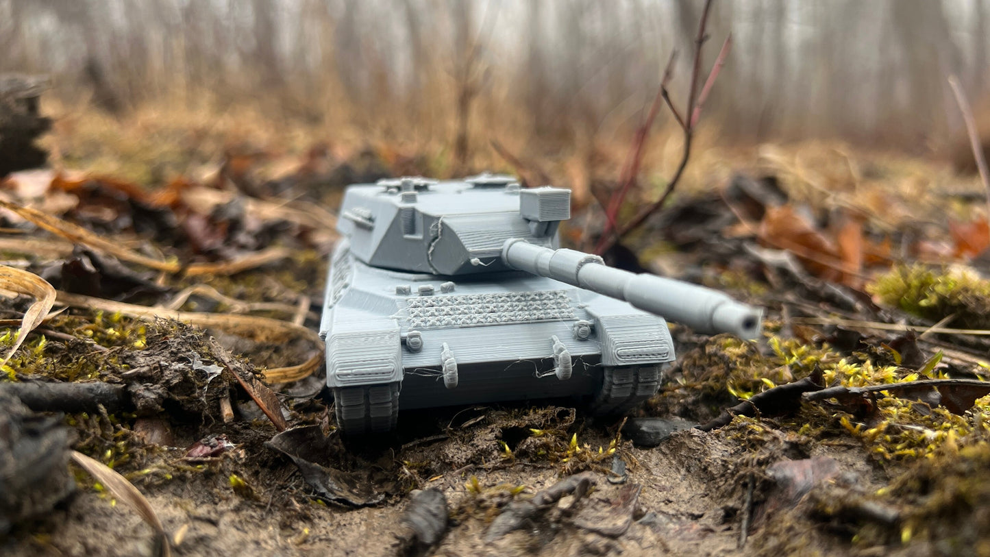 Leopard 1A3, Modern warfare, Tabletop terrain, German, Modern tank,