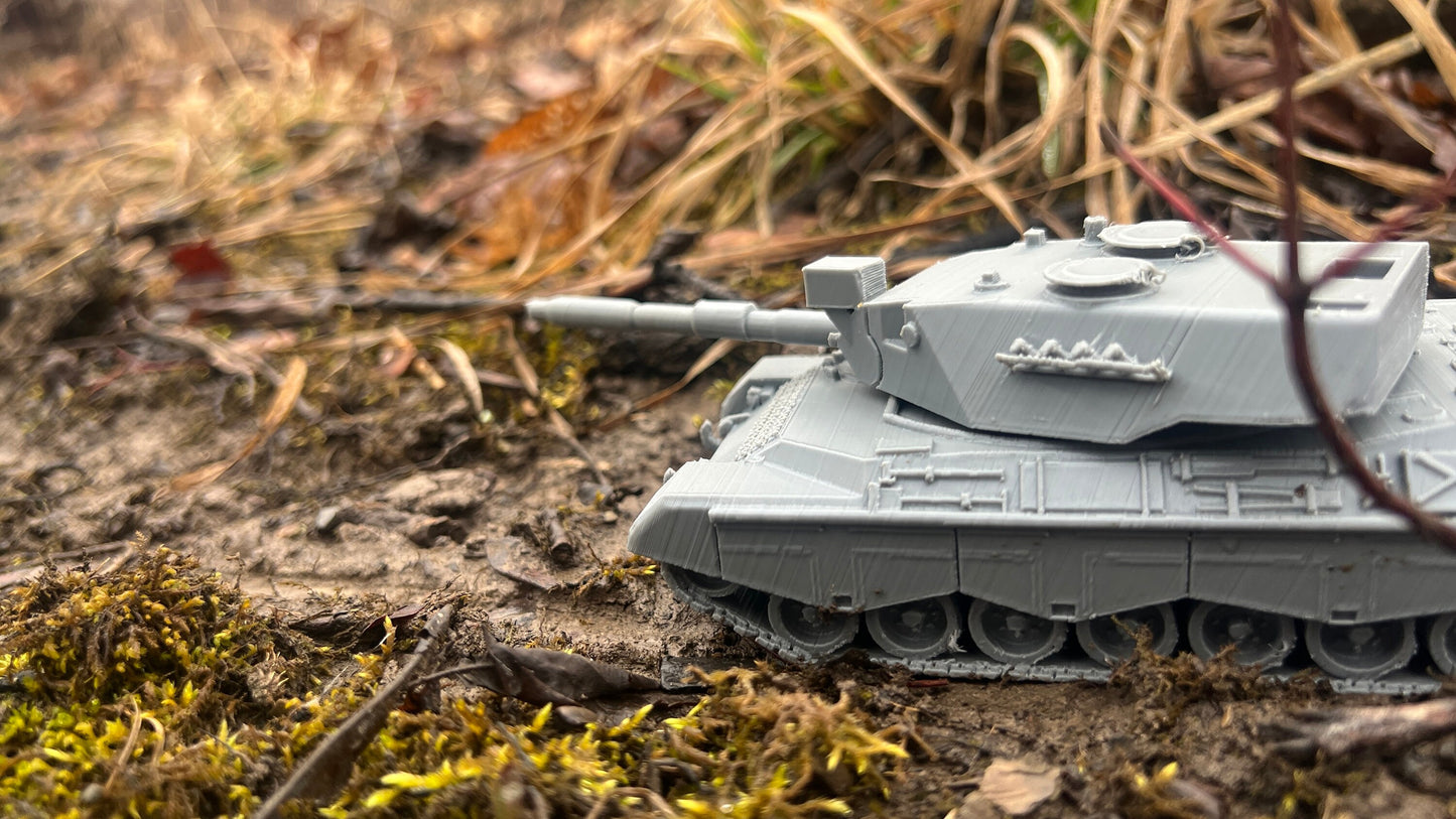 Leopard 1A3, Modern warfare, Tabletop terrain, German, Modern tank,