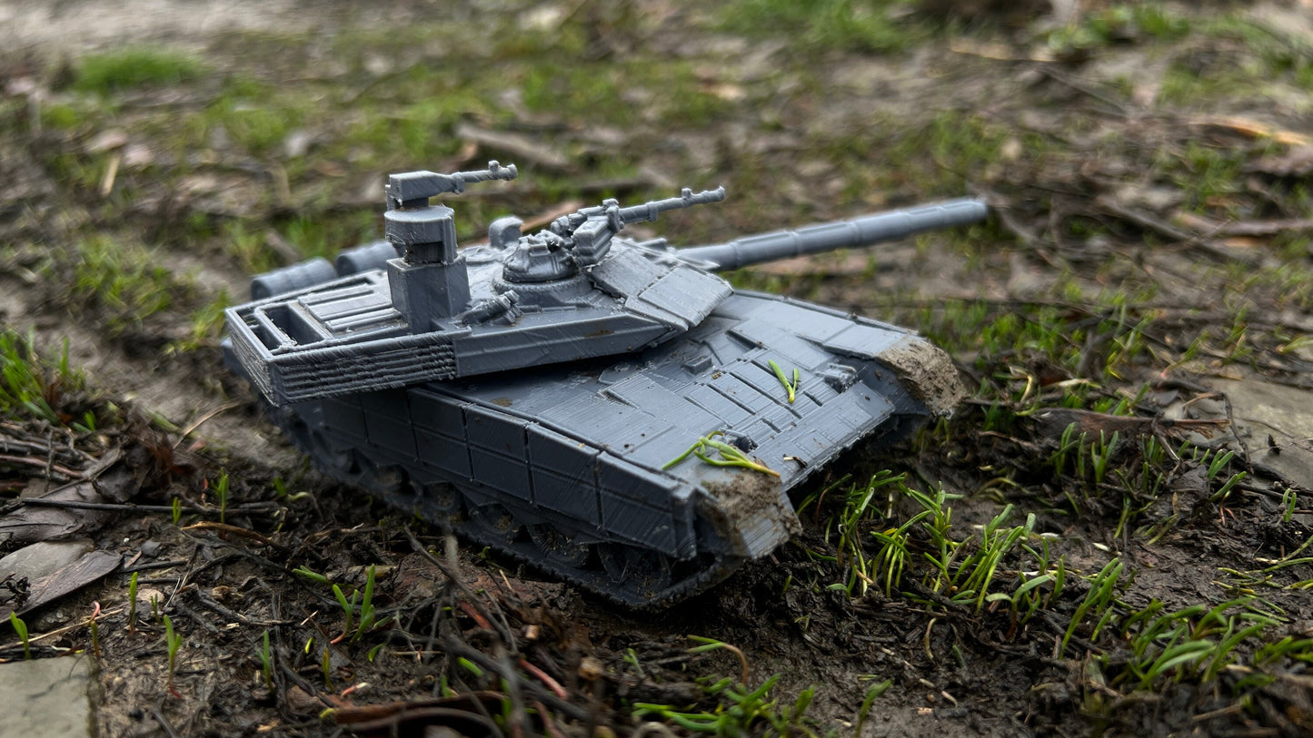 T-90 M Command Tank for Tabletop Wargaming - Cold War to Modern Warfare Model
