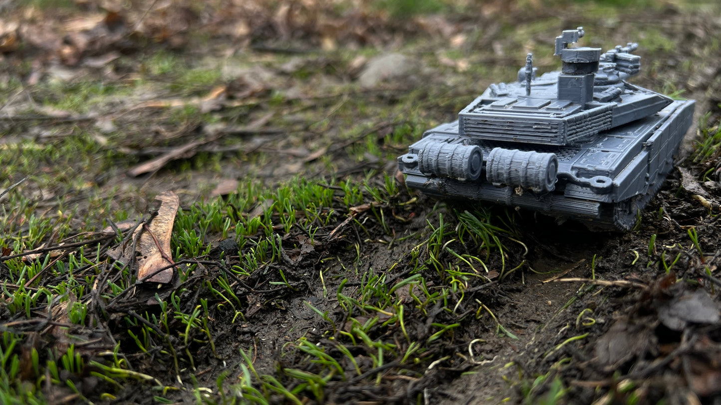 T-90 M Command Tank for Tabletop Wargaming - Cold War to Modern Warfare Model