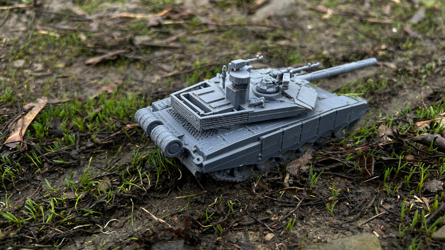 T-90 M Command Tank for Tabletop Wargaming - Cold War to Modern Warfare Model