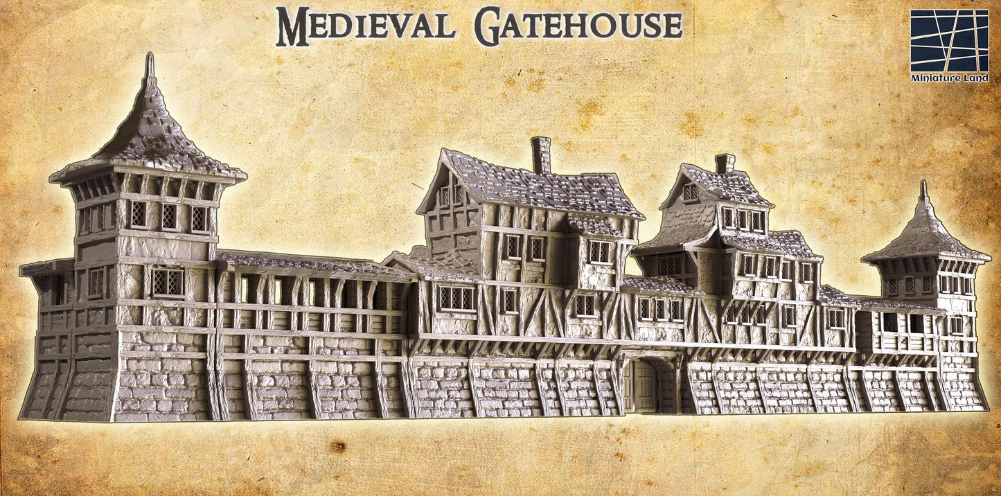 Medieval Gatehouse Set