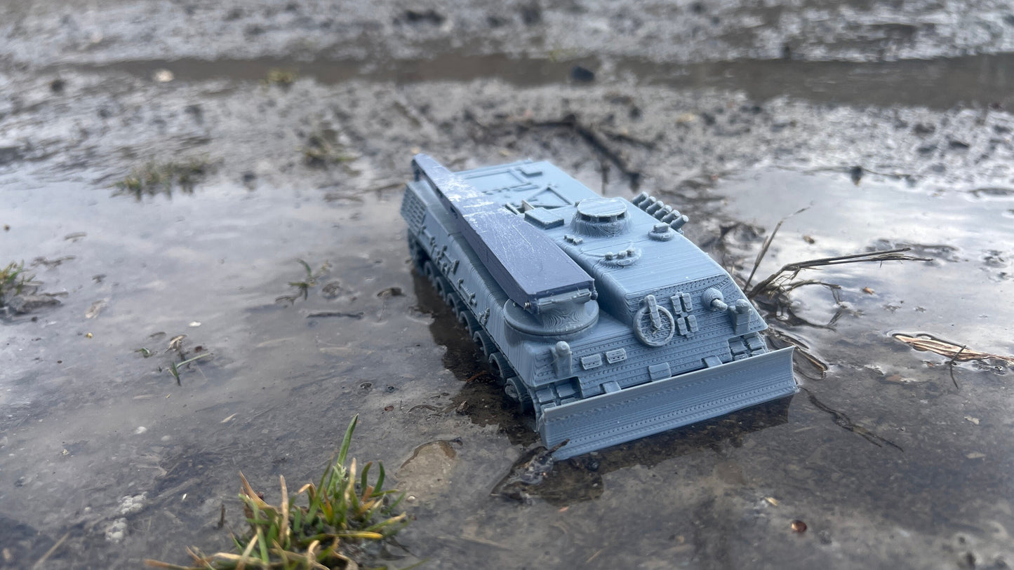 Bergepanzer 2 , Modern warfare, Tabletop terrain, German, Modern tank,