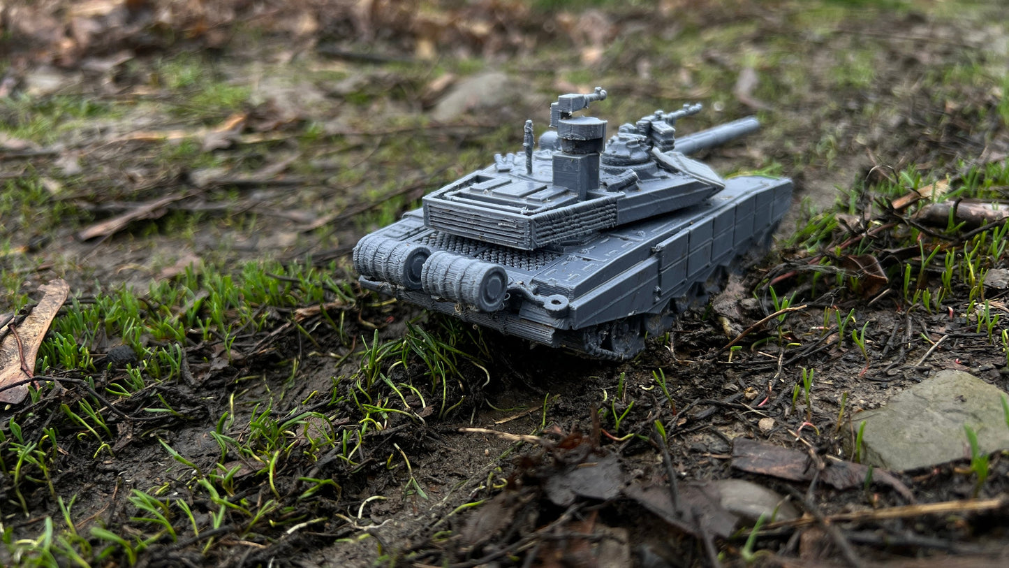 T-90 M Command Tank for Tabletop Wargaming - Cold War to Modern Warfare Model