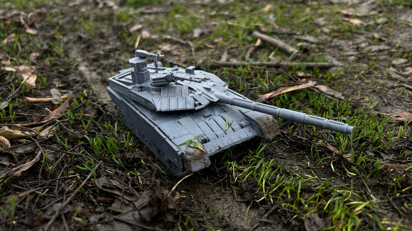 T-90 M Command Tank for Tabletop Wargaming - Cold War to Modern Warfare Model
