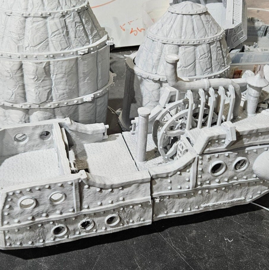 Dwarf Steam Zeppelin, Dirigible, Blimp