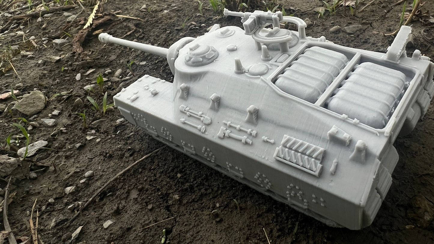 T28 - T95, American super heavy tank destroyer, Post war, Modern warfare, Tabletop terrain, WW2, WWII,