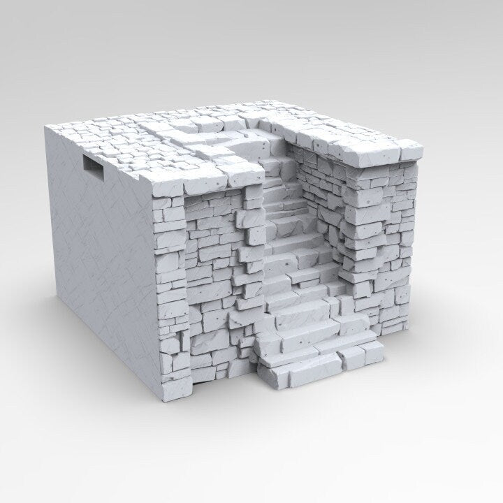 Large Quay Dock & Sewer System Set, Docks, Ancrabourg, cobblestone streets and sewers