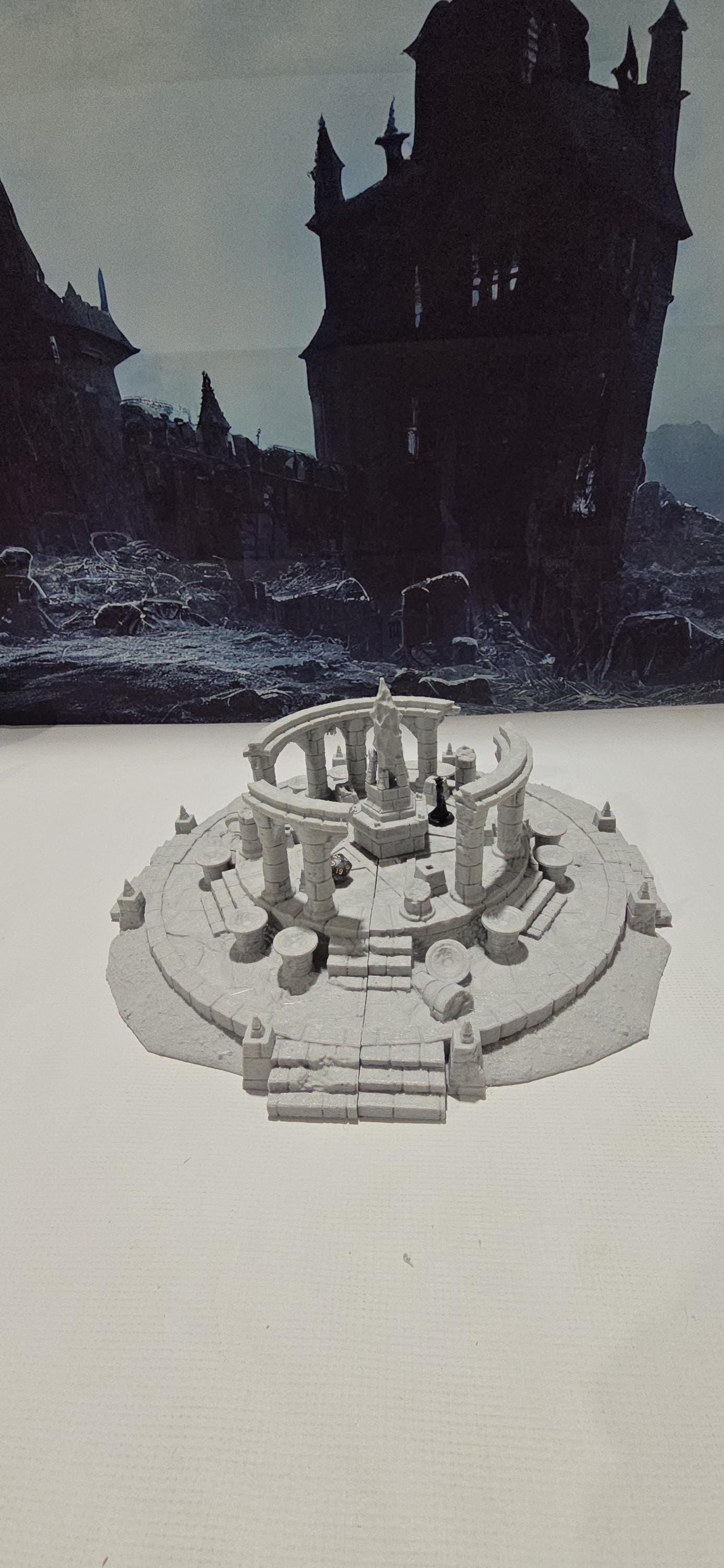 Old Ruined Altar, ruined temple, 16x16 ruin