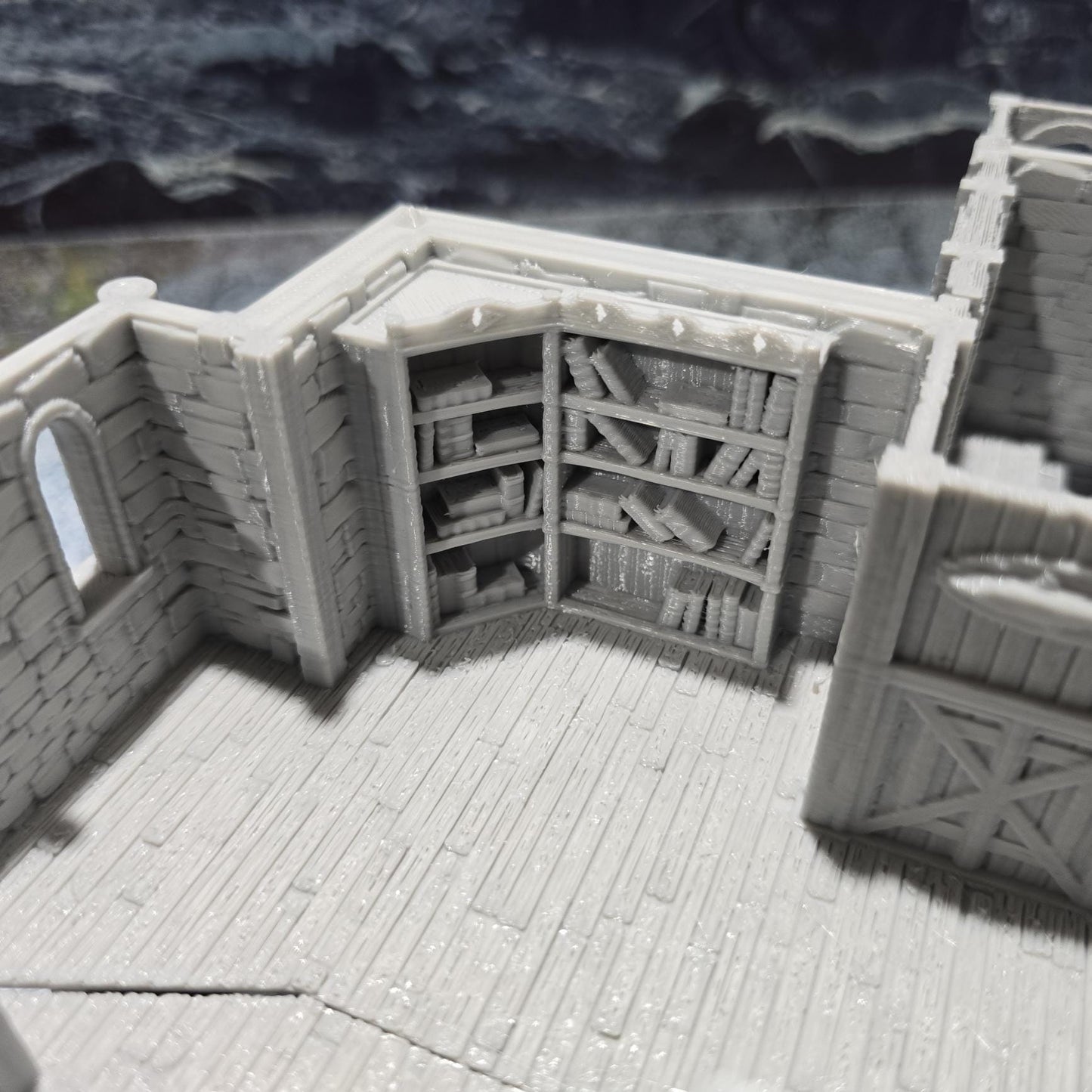 Ancrabourg Harbor Master's Office for Tabletop Wargaming - Dockside Terrain