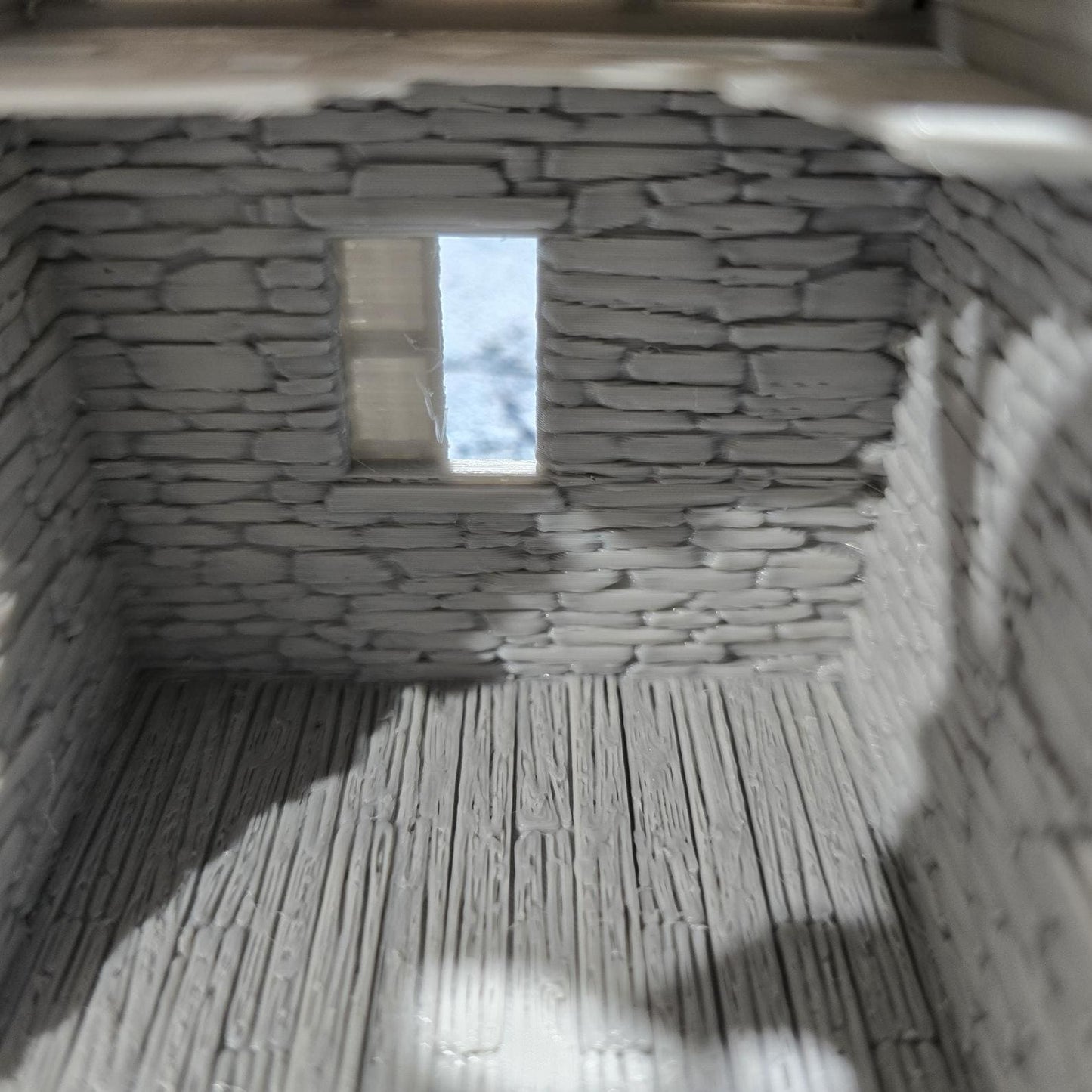 Walter's Residence Ruin: Historical Colonial Ruined Building for D&D, Model Railroading, and Wargaming