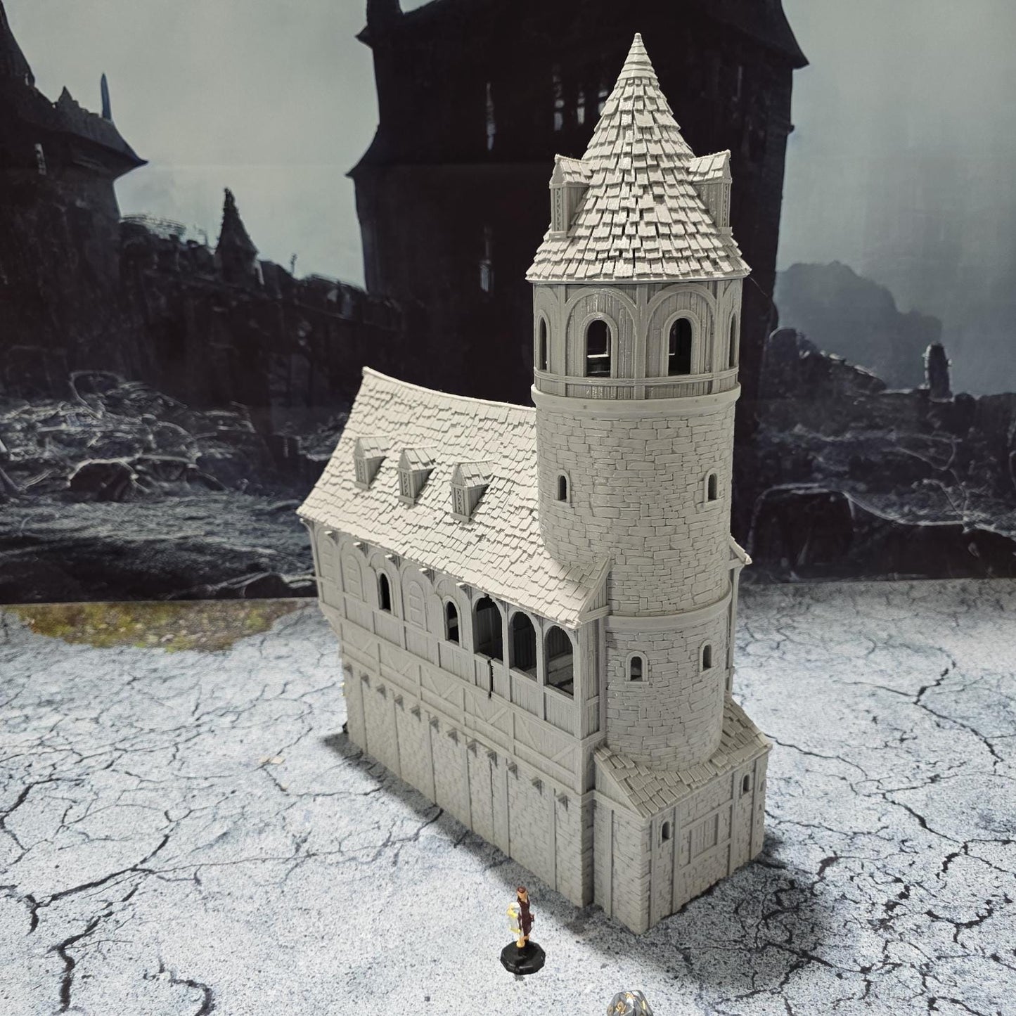 Ancrabourg Mayors House, city mansion, Port Mayor, Mayors Mansion Port Royal, Skirmish, D&D Terrain, Tabletop Terrain