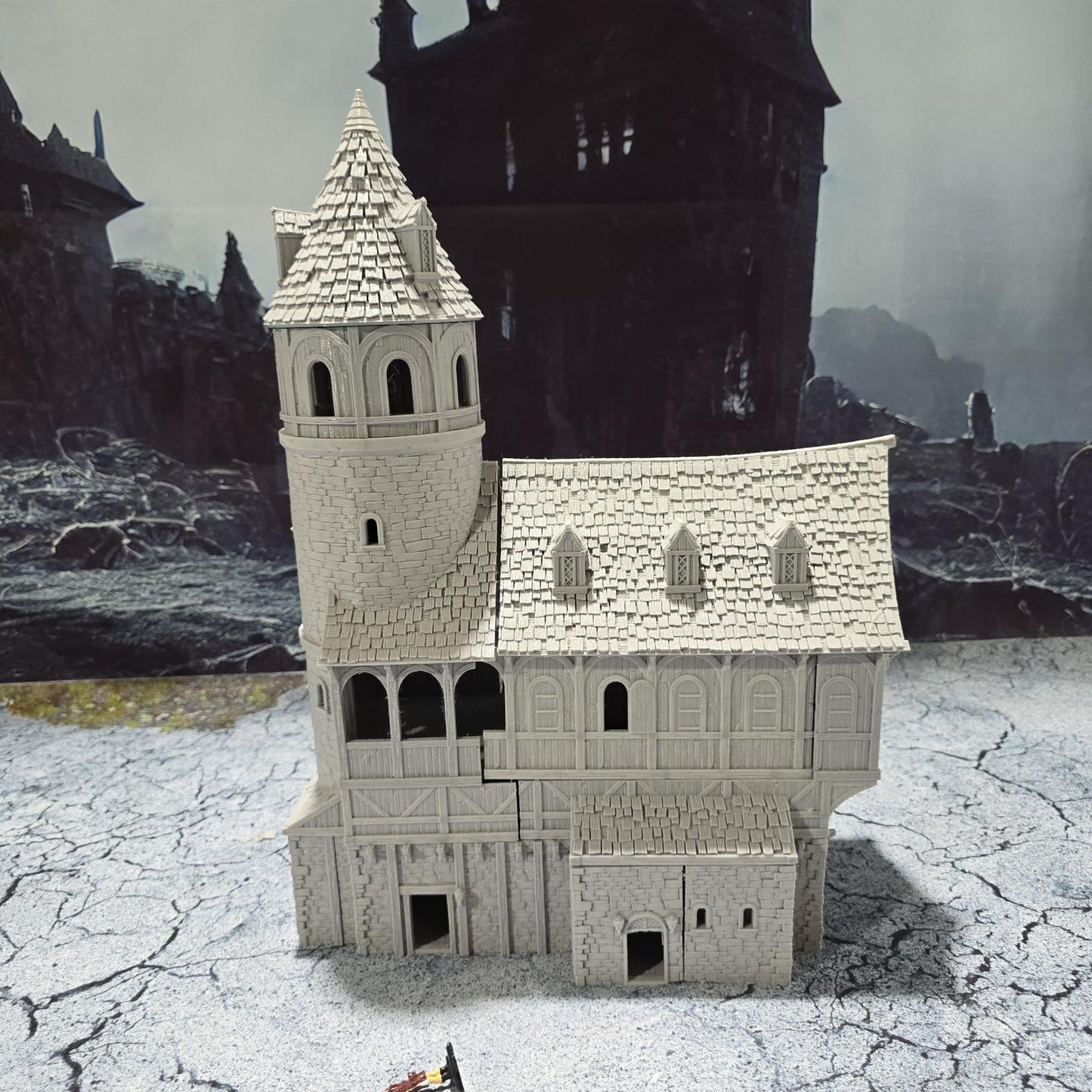 Ancrabourg Mayors House, city mansion, Port Mayor, Mayors Mansion Port Royal, Skirmish, D&D Terrain, Tabletop Terrain